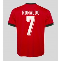 Stroje piłkarskie Portugalia Cristiano Ronaldo #7 Koszulka Podstawowej ME 2024 Krótki Rękaw